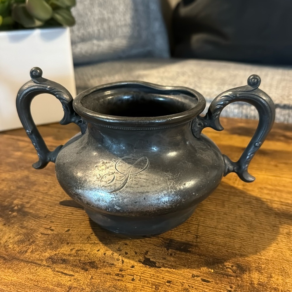 Victor Silver Co. Sugar Dish
